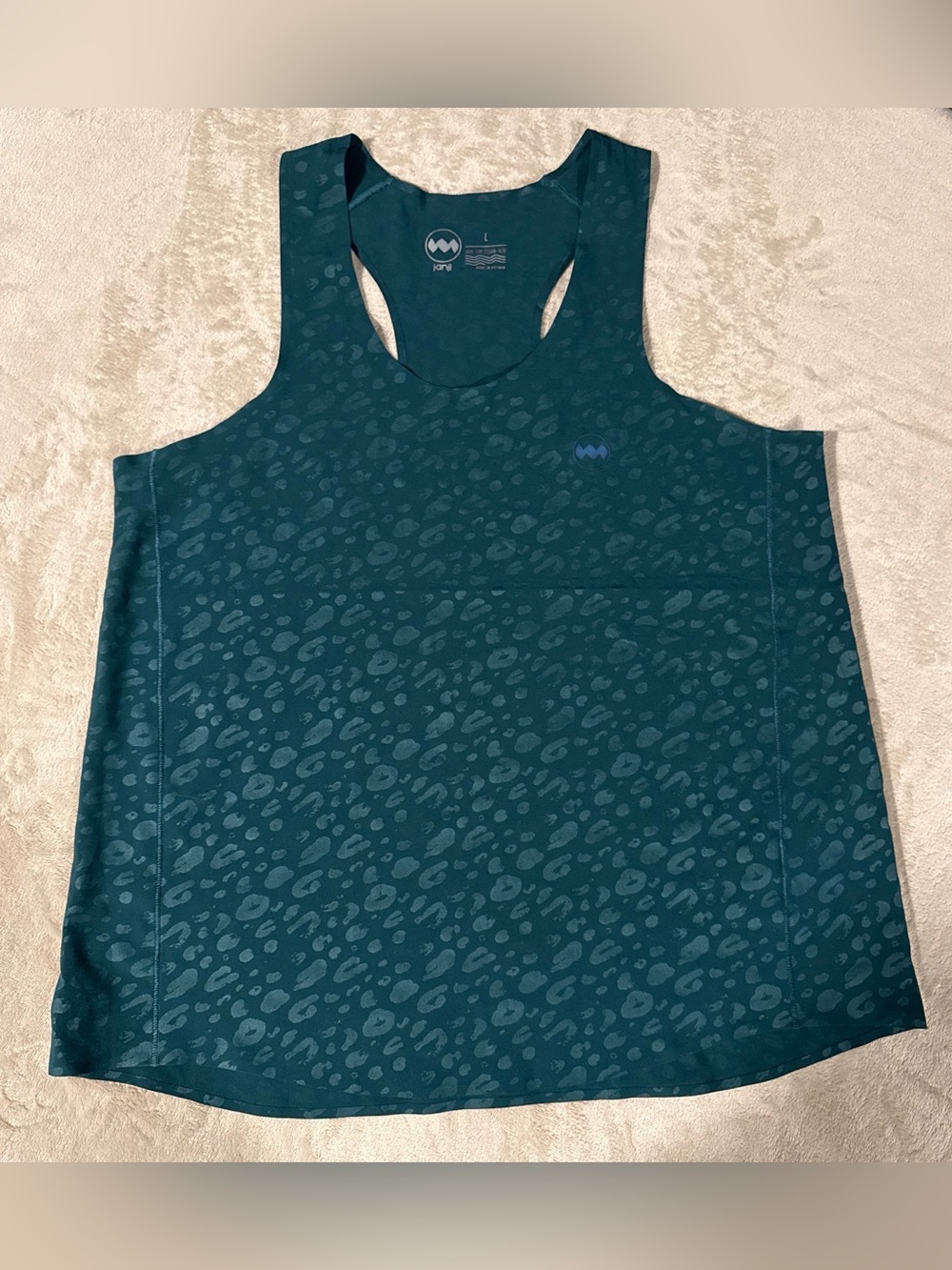 Janji Deep Teal Performance Tank